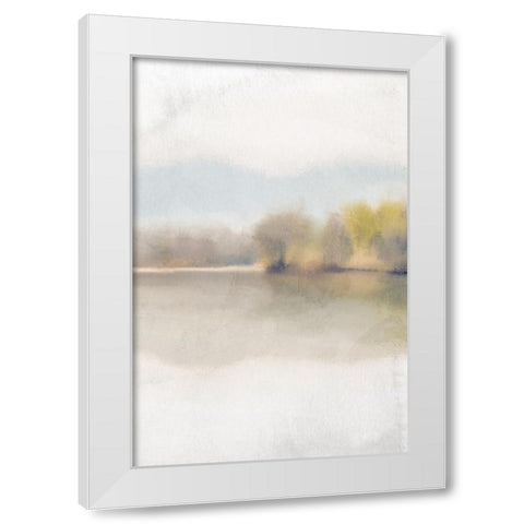 Serene Summer 3 White Modern Wood Framed Art Print by Allen, Kimberly