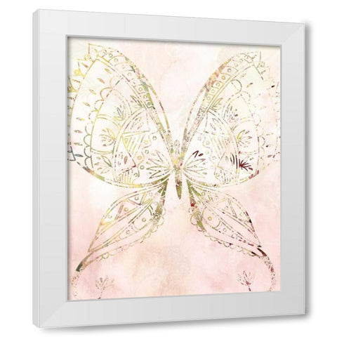 Mandala Wild 3 White Modern Wood Framed Art Print by Allen, Kimberly