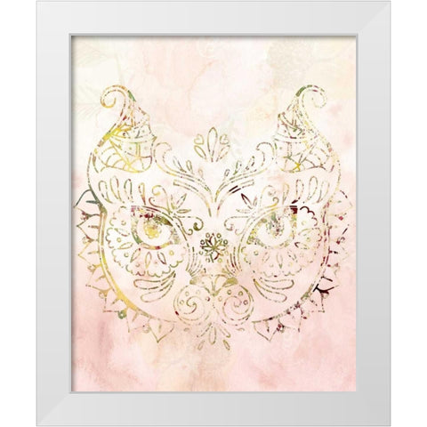 Mandala Wild 2 White Modern Wood Framed Art Print by Allen, Kimberly