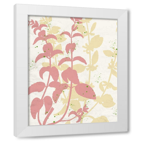 Spring Silhouette 2 White Modern Wood Framed Art Print by Allen, Kimberly