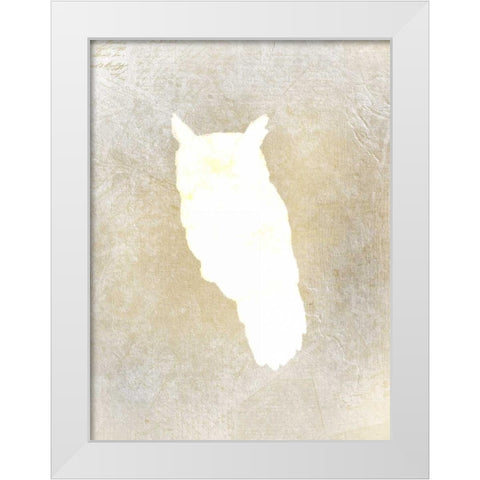 Forest Life 1 White Modern Wood Framed Art Print by Allen, Kimberly