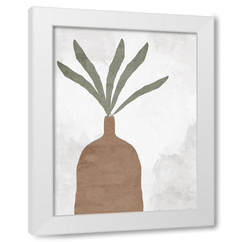 Vessel 1 White Modern Wood Framed Art Print by Allen, Kimberly