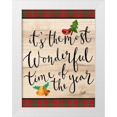 The Most White Modern Wood Framed Art Print by Allen, Kimberly
