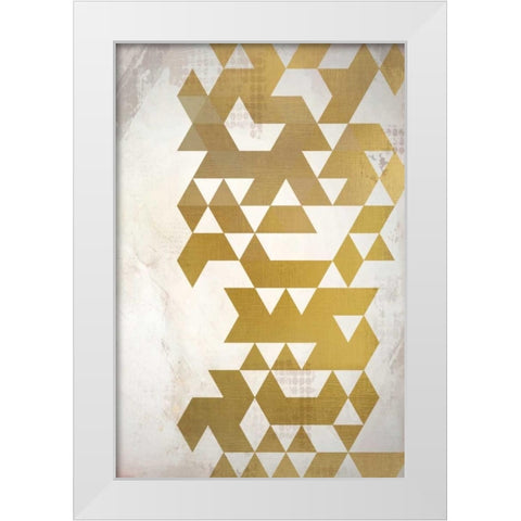 Space of Time White Modern Wood Framed Art Print by Allen, Kimberly