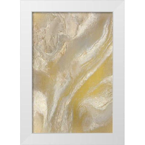 Rivers White Modern Wood Framed Art Print by Allen, Kimberly