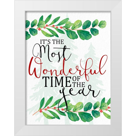 Most White Modern Wood Framed Art Print by Allen, Kimberly