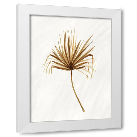 Palmetto 1 White Modern Wood Framed Art Print by Allen, Kimberly