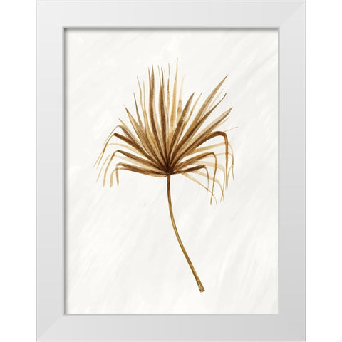 Palmetto 1 White Modern Wood Framed Art Print by Allen, Kimberly