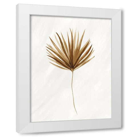 Palmetto 2 White Modern Wood Framed Art Print by Allen, Kimberly