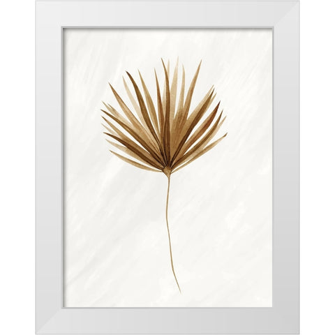 Palmetto 2 White Modern Wood Framed Art Print by Allen, Kimberly