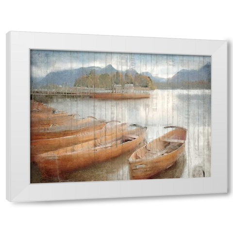 At Sunset 2 White Modern Wood Framed Art Print by Allen, Kimberly