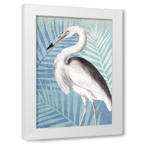 Cranes 2 White Modern Wood Framed Art Print by Allen, Kimberly