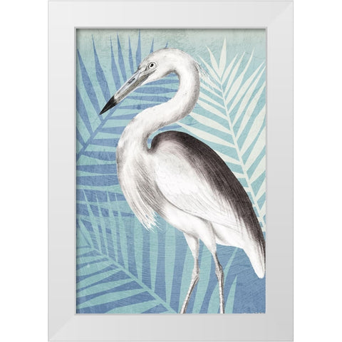 Cranes 2 White Modern Wood Framed Art Print by Allen, Kimberly