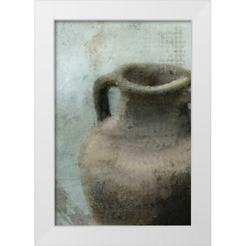 Vase 2 White Modern Wood Framed Art Print by Allen, Kimberly