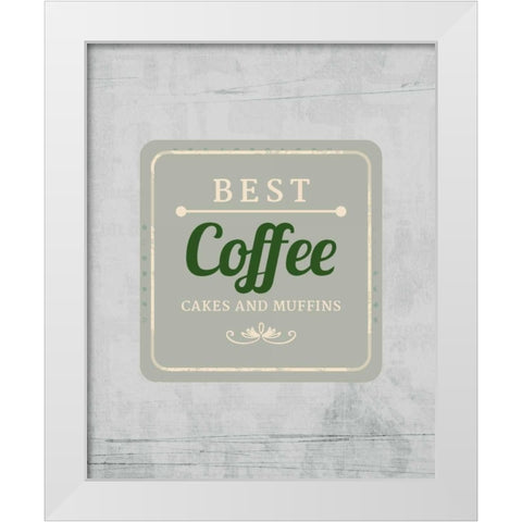 All Natural 3 White Modern Wood Framed Art Print by Allen, Kimberly