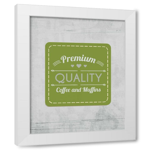 All Natural 4 White Modern Wood Framed Art Print by Allen, Kimberly