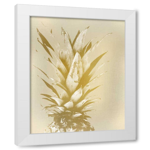 Golden Sweets 1 White Modern Wood Framed Art Print by Allen, Kimberly