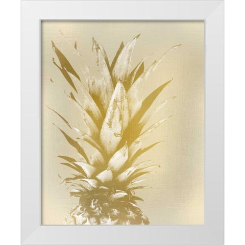 Golden Sweets 1 White Modern Wood Framed Art Print by Allen, Kimberly