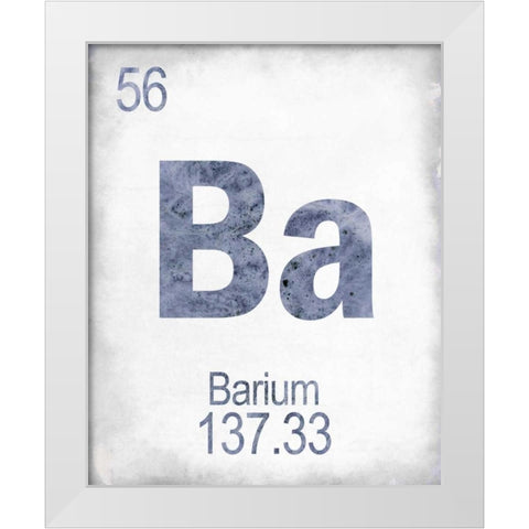 Barium White Modern Wood Framed Art Print by Allen, Kimberly