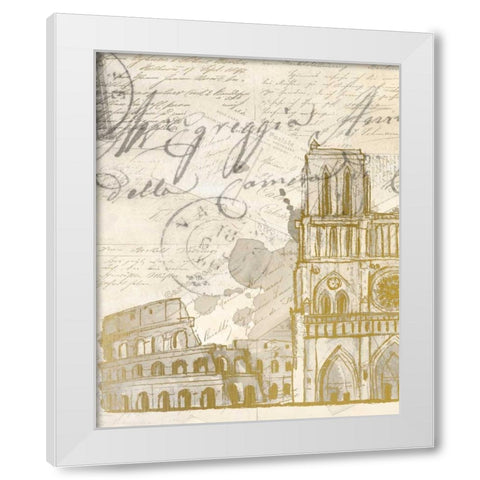 Bucket List A White Modern Wood Framed Art Print by Allen, Kimberly