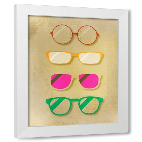 Bright Day White Modern Wood Framed Art Print by Allen, Kimberly