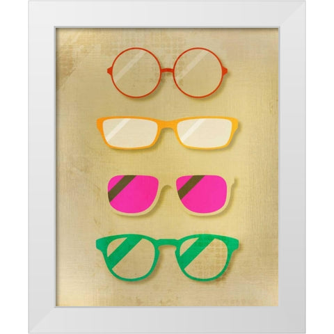 Bright Day White Modern Wood Framed Art Print by Allen, Kimberly