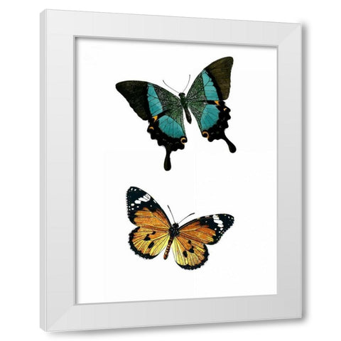 Fly Free 2 White Modern Wood Framed Art Print by Allen, Kimberly