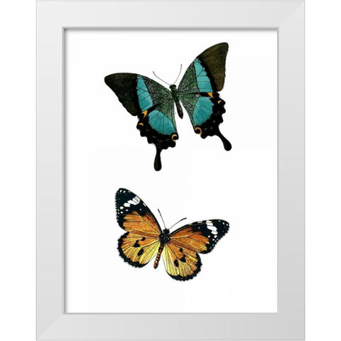 Fly Free 2 White Modern Wood Framed Art Print by Allen, Kimberly