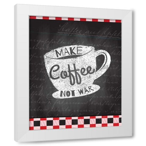 A Good Day 3 White Modern Wood Framed Art Print by Allen, Kimberly