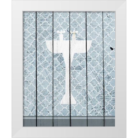 Relax Time 2 White Modern Wood Framed Art Print by Allen, Kimberly