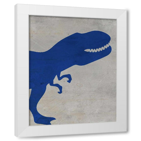 Rawr 1 White Modern Wood Framed Art Print by Allen, Kimberly