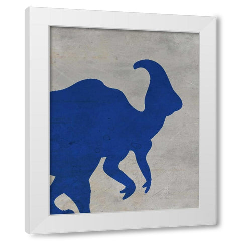 Rawr 3 White Modern Wood Framed Art Print by Allen, Kimberly