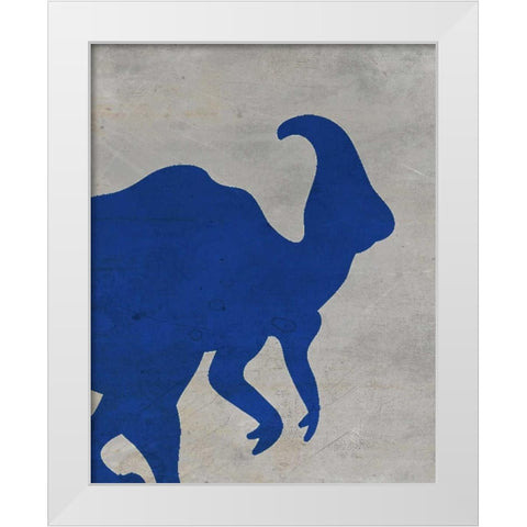 Rawr 3 White Modern Wood Framed Art Print by Allen, Kimberly