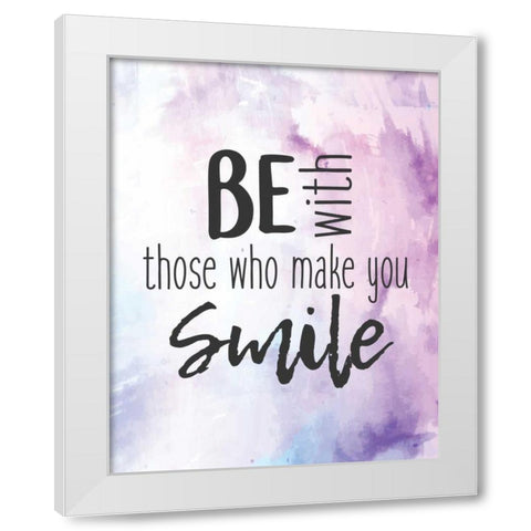 Do You 2 White Modern Wood Framed Art Print by Allen, Kimberly