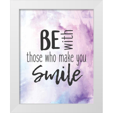 Do You 2 White Modern Wood Framed Art Print by Allen, Kimberly