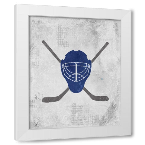 Lets Play 2 White Modern Wood Framed Art Print by Allen, Kimberly