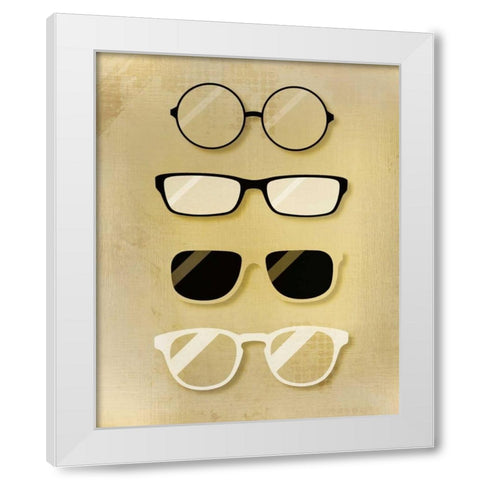 Bright Day c White Modern Wood Framed Art Print by Allen, Kimberly