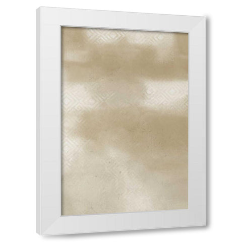 Neutralscape White Modern Wood Framed Art Print by Allen, Kimberly