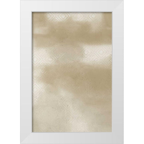 Neutralscape White Modern Wood Framed Art Print by Allen, Kimberly