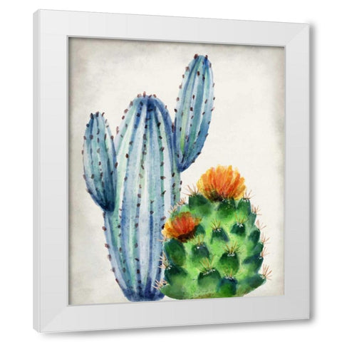 In the Desert 1 White Modern Wood Framed Art Print by Allen, Kimberly