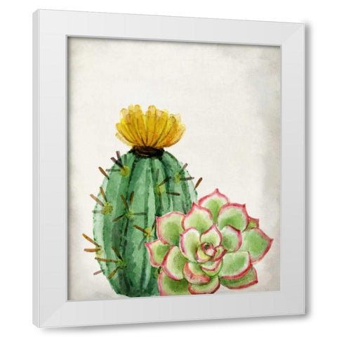 In the Desert 2 White Modern Wood Framed Art Print by Allen, Kimberly