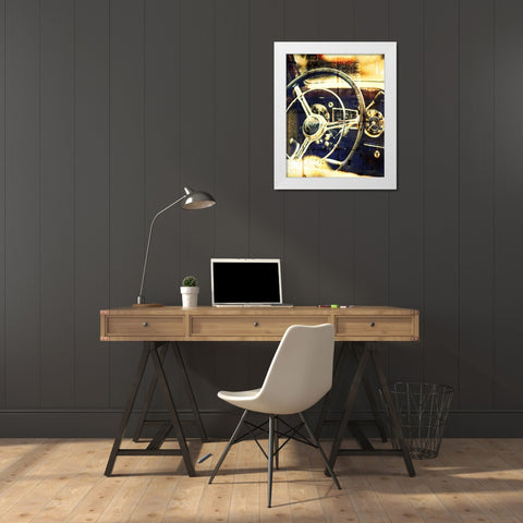 Classic 3 White Modern Wood Framed Art Print by Kimberly, Allen