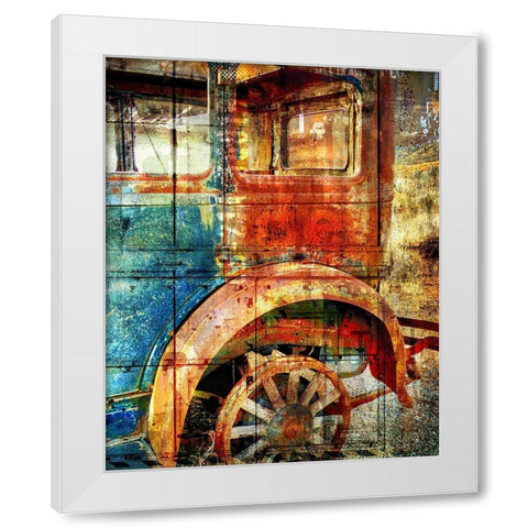 Classic 4 White Modern Wood Framed Art Print by Kimberly, Allen