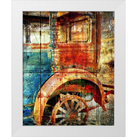 Classic 4 White Modern Wood Framed Art Print by Kimberly, Allen