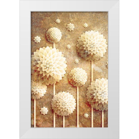 Make a Wish White Modern Wood Framed Art Print by Kimberly, Allen