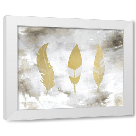 My Dreams 1 White Modern Wood Framed Art Print by Kimberly, Allen