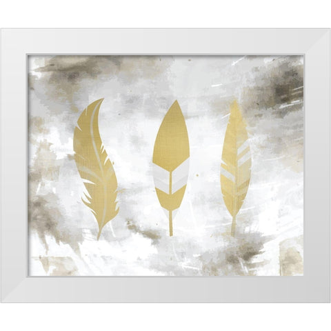 My Dreams 1 White Modern Wood Framed Art Print by Kimberly, Allen