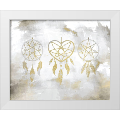 My Dreams 2 White Modern Wood Framed Art Print by Kimberly, Allen