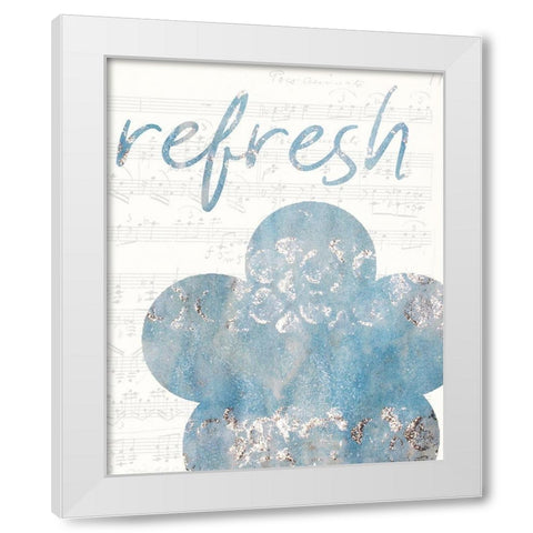 Spa Days 2 White Modern Wood Framed Art Print by Kimberly, Allen