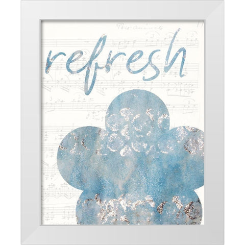 Spa Days 2 White Modern Wood Framed Art Print by Kimberly, Allen